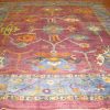 10′ x 12′ Plum Fine Hand-Knotted Turkish Oushak Rug – Traditional Wool - 1 10′ x 12′ Plum Fine Hand-Knotted Turkish Oushak Rug – Traditional Wool