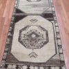 3′ x 10′ Beige Fine Hand-Knotted Turkish Vintage Anatolian Runner – Tribal Wool