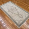 3′ x 6′ Beige Fine Hand-Knotted Turkish Anatolian Rug – Transitional Wool