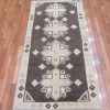 3′ x 6′ Grey Fine Hand-Knotted Turkish Anatolian Runner Rug – Transitional Wool