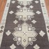 3′ x 6′ Grey Fine Hand-Knotted Turkish Anatolian Runner Rug – Transitional Wool