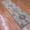3′ x 10′ Beige Fine Hand-Knotted Turkish Vintage Anatolian Runner – Tribal Wool