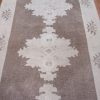 3′ x 5′ Beige Fine Hand-Knotted Turkish Anatolian Rug – Vintage Wash Wool