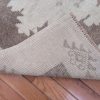 3′ x 5′ Beige Fine Hand-Knotted Turkish Anatolian Rug – Vintage Wash Wool