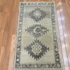 2′ x 3′ Beige Fine Hand-Knotted Turkish Anatolian Rug – Prayer Wool