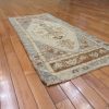 2′ x 4′ Beige Fine Hand-Knotted Turkish Anatolian Rug – Prayer Wool