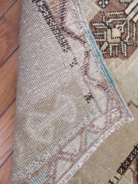 2′ x 3′ Beige Fine Hand-Knotted Turkish Anatolian Rug – Prayer Wool