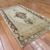 2′ x 3′ Beige Fine Hand-Knotted Turkish Anatolian Rug – Prayer Wool