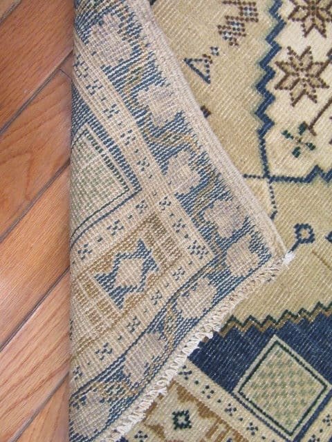 2′ x 3′ Ivory Fine Hand-Knotted Turkish Anatolian Rug – Prayer Wool