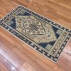 2′ x 3′ Ivory Fine Hand-Knotted Turkish Anatolian Rug – Prayer Wool
