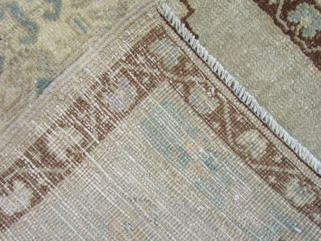 2′ x 3′ Beige Fine Hand-Knotted Turkish Anatolian Rug – Prayer Wool