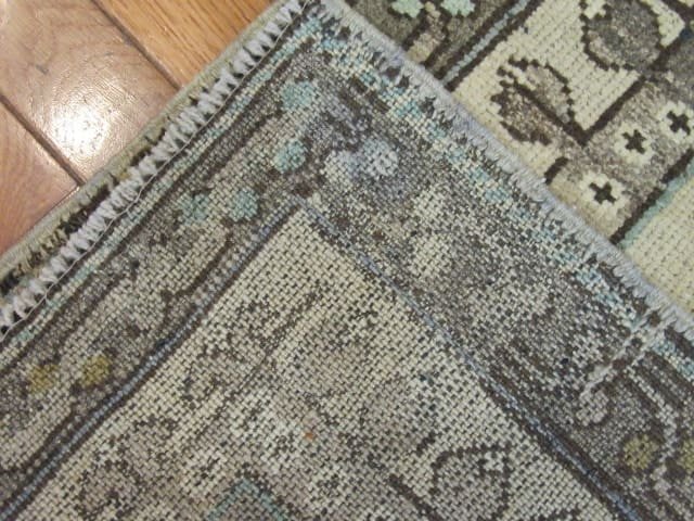 2′ x 3′ Beige Fine Hand-Knotted Turkish Anatolian Rug – Prayer Wool