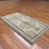2′ x 3′ Beige Fine Hand-Knotted Turkish Anatolian Rug – Prayer Wool