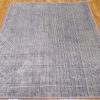 5′ x 6′ Grey Hand-Knotted India Contemporary Rug – Modern Wool - 1 5′ x 6′ Grey Hand-Knotted India Contemporary Rug – Modern Wool