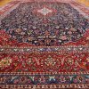 12′ x 18′ Red Fine Hand-Knotted Persian Kashan Rug – Traditional Wool