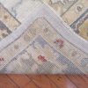 4′ x 13′ Pale Blue Fine Hand-Knotted Turkish Oushak Runner – Transitional Wool