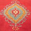 8′ x 13′ Terracotta Fine Hand-Knotted Turkish Antique Oushak Rug – Transitional Wool