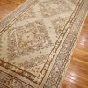 6′ x 13′ Beige Fine Hand-Knotted Central Asian Khotan Rug – Vintage Tribal Wool