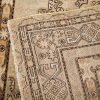 6′ x 13′ Beige Fine Hand-Knotted Central Asian Khotan Rug – Vintage Tribal Wool
