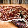 7′ x 10′ Red Fine Hand-Knotted Persian Bakhtiari Rug – Traditional Wool
