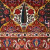 7′ x 10′ Red Fine Hand-Knotted Persian Bakhtiari Rug – Traditional Wool
