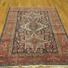 5′ x 7′ Red Fine Hand-Knotted Persian Antique Karajeh Rug – Traditional Wool