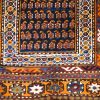 4′ x 10′ Orange Fine Hand-Knotted Persian Kurdish Rug – Tribal Runner Wool