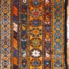 4′ x 10′ Orange Fine Hand-Knotted Persian Kurdish Rug – Tribal Runner Wool