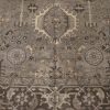 9′ x 12′ Gray Fine Hand-Knotted Indian Karajeh Rug – Traditional Wool - 5 9′ x 12′ Gray Fine Hand-Knotted Indian Karajeh Rug – Traditional Wool