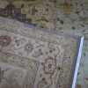 12′ x 15′ Beige Fine Hand-Knotted Turkish Farahan Design Rug – Traditional Wool