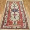 3′ x 7′ Red Fine Hand-Knotted Persian Vintage Sarab Runner Rug – Traditional Wool