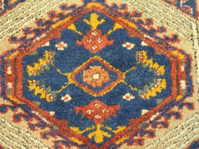 3′ x 7′ Red Fine Hand-Knotted Persian Vintage Sarab Runner Rug – Traditional Wool