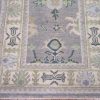 3′ x 17′ Grey Fine Hand-Knotted Turkish Oushak Runner Rug – Transitional Wool