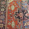 10′ x 13′ Terracotta Fine Hand-Knotted Persian Antique Heriz/Serapi Rug – Traditional Wool