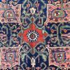 9′ x 14′ Red Fine Hand-Knotted Persian Antique Sarouk Farahan Rug – Traditional Wool