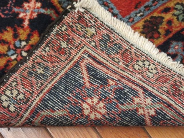 5′ x 6′ Red Fine Hand-Knotted Persian Karajeh Rug – Traditional Wool