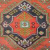 5′ x 8′ Caucasian Red Kazak Rug Traditional Hand Knotted Wool
