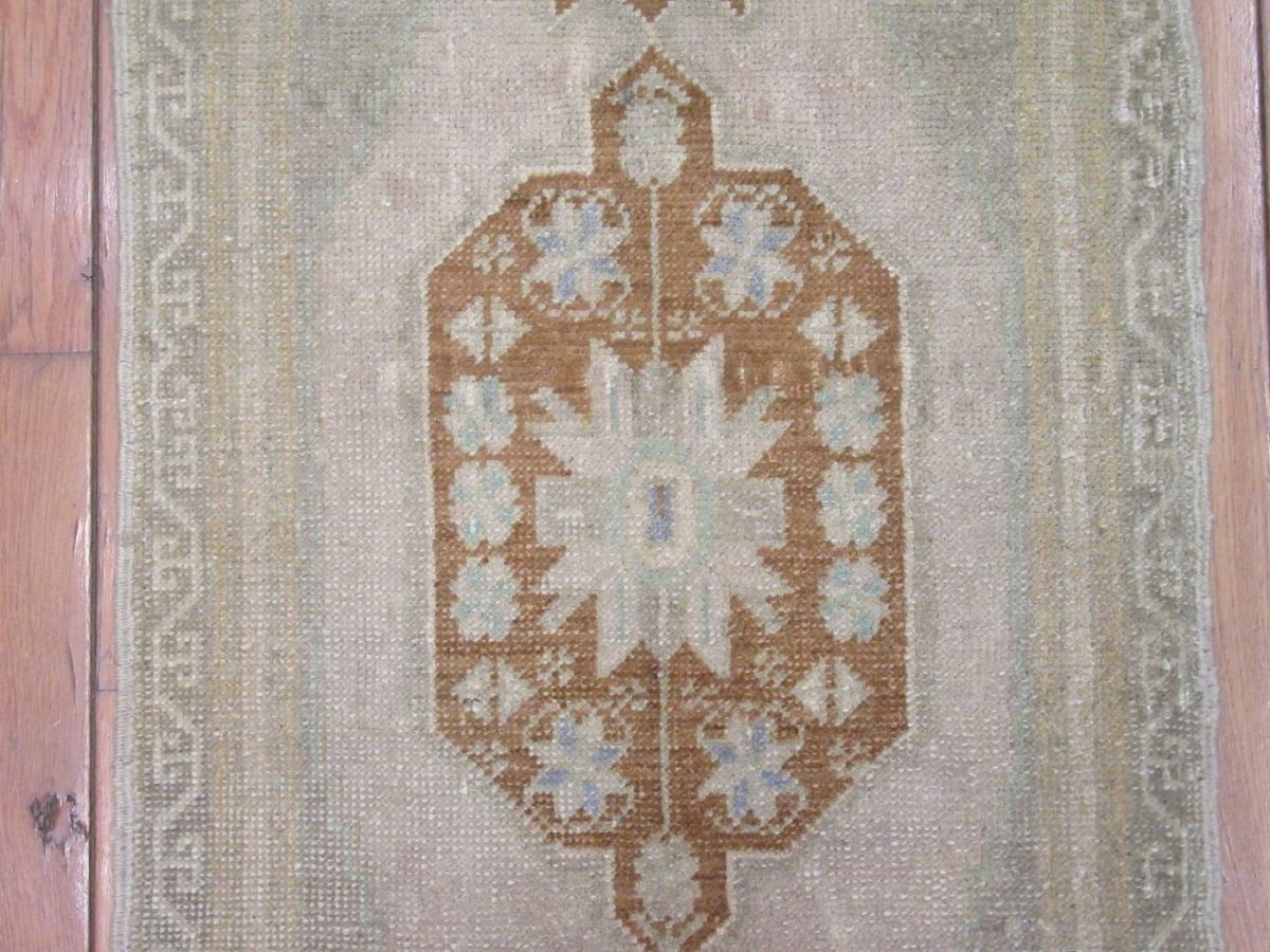 2′ x 4′ Turkish Ivory Runner Rug Transitional Wool