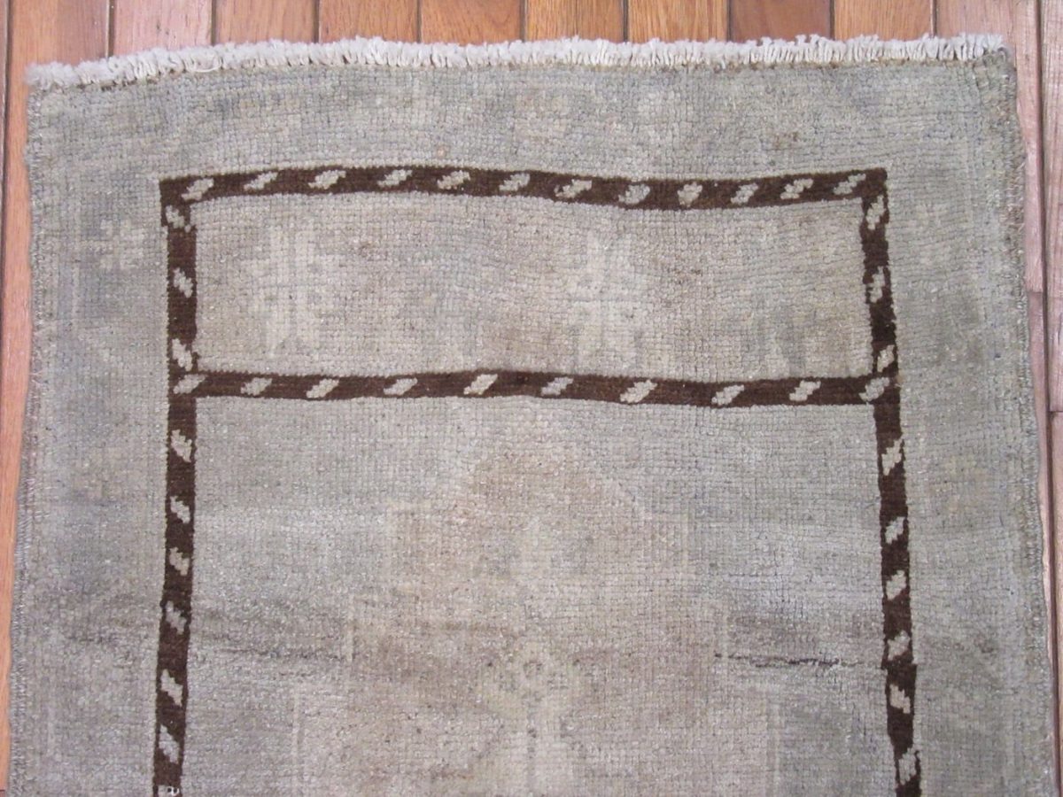 2′ x 4′ Turkish Ivory Runner Rug Transitional Wool
