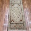 2′ x 4′ Turkish Anatolian Ivory Runner Rug Transitional Wool