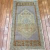 2′ x 3′ Turkish Gold Gray Accent Rug Transitional Wool