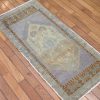 2′ x 3′ Turkish Gold Gray Accent Rug Transitional Wool