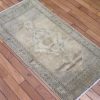 2′ x 3′ Turkish Soft Gold Gray Accent Rug Transitional Wool