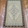 2′ x 3′ Turkish Ivory Taupe Accent Rug Transitional Wool