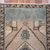 2′ x 4′ Turkish Ivory Aqua Accent Rug Transitional Wool