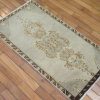 2′ x 3′ Turkish Ivory Beige Accent Rug Traditional Wool