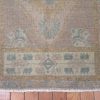 2′ x 3′ Turkish Beige Blue Accent Rug Transitional Wool