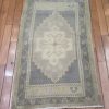 2′ x 4′ Turkish Gray Green Accent Rug Transitional Wool