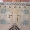 2′ x 4′ Turkish Gray Green Accent Rug Transitional Wool