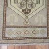 2′ x 3′ Turkish Ivory Brown Accent Rug Transitional Wool